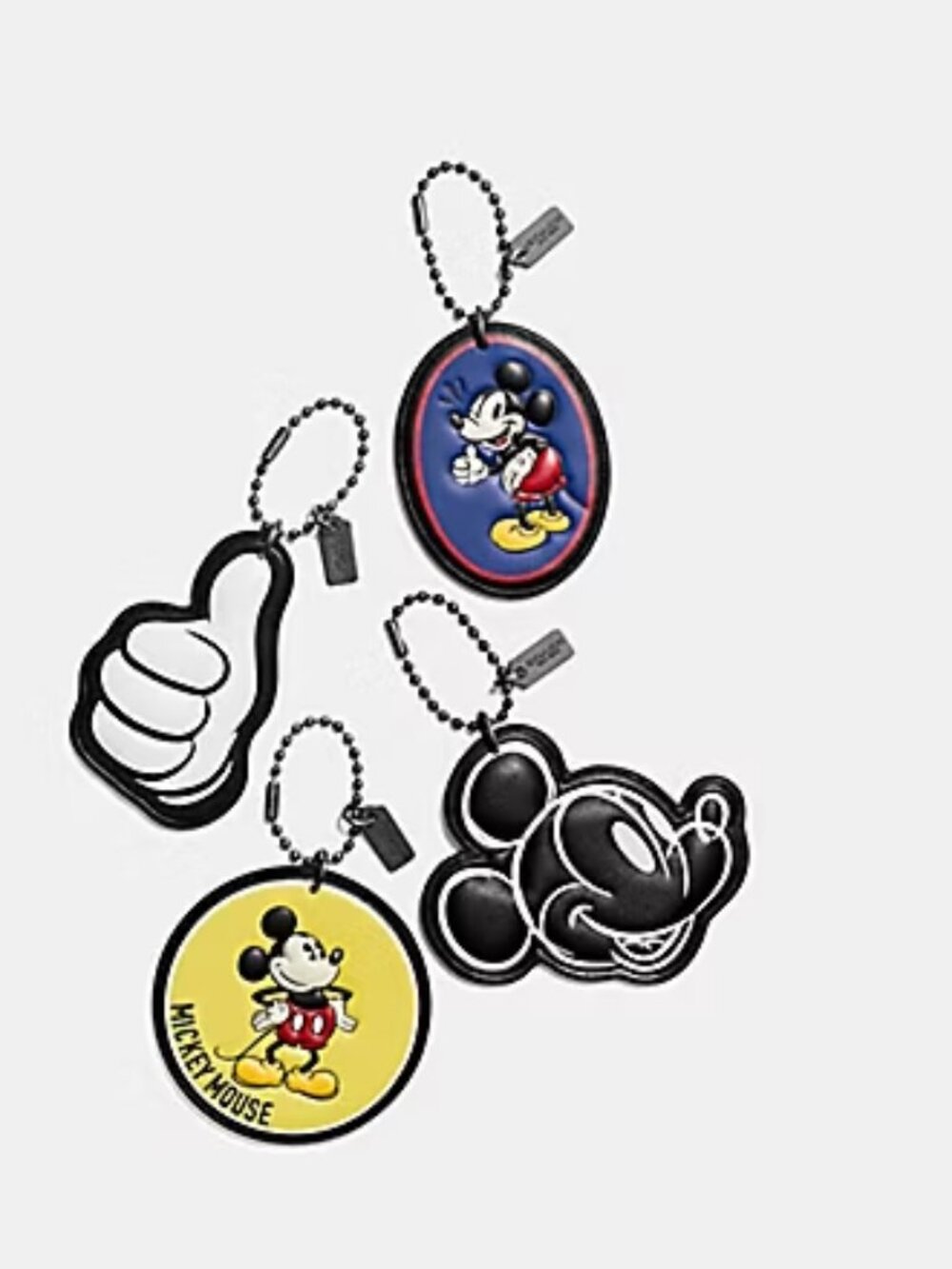 Coach X Disney Mickey Hangtag Set